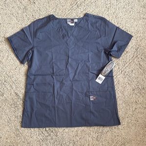 ScrubZone slate grey scrub top size M